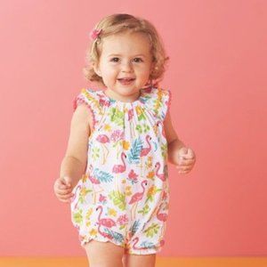 Mud Pie Flamingo Floral Bubble